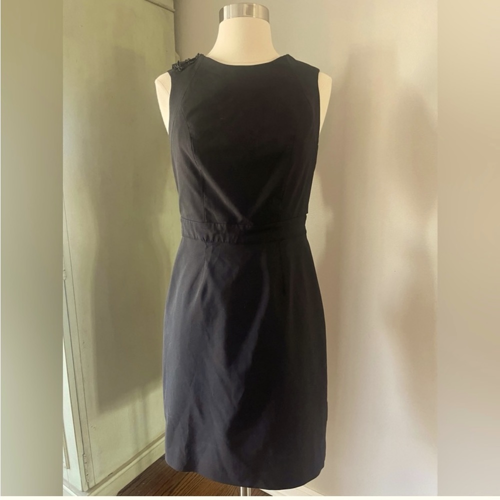 Paige Black Label LBD Cocktail Dress with Open Back - Black - Size 0